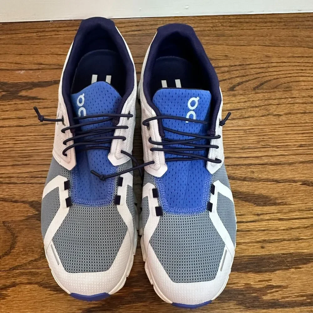 ON Cloud 5 Push Shoes Womens 10.5 WORN ONCE Lavender Chambray Blue/Gray Running - Picture 8 of 8